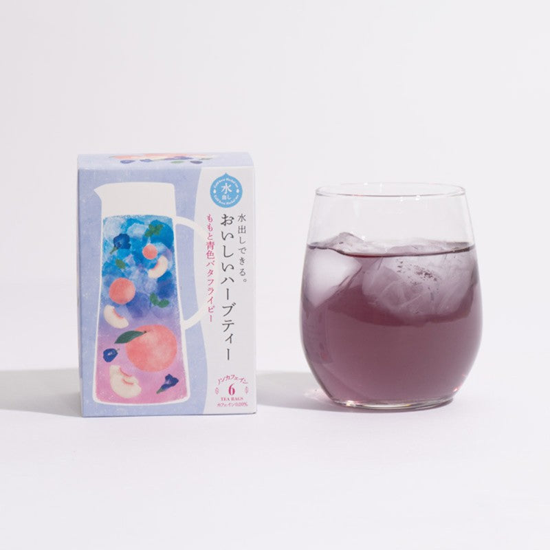 Peach & Blue Butterfly Pea Tea (6 bags)