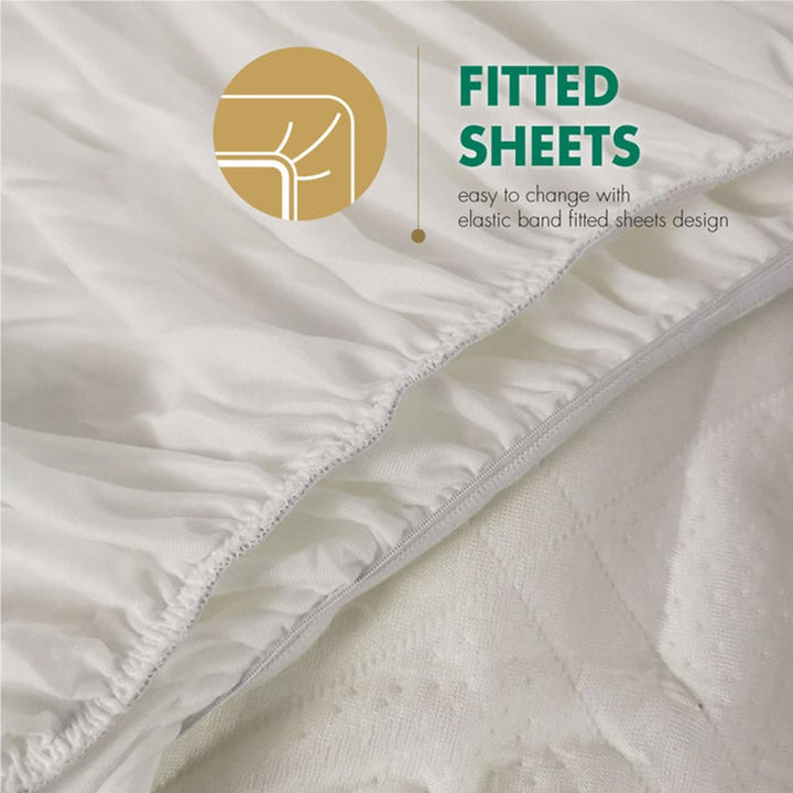 Bamboo Waterproof Mattress Protector (KING)