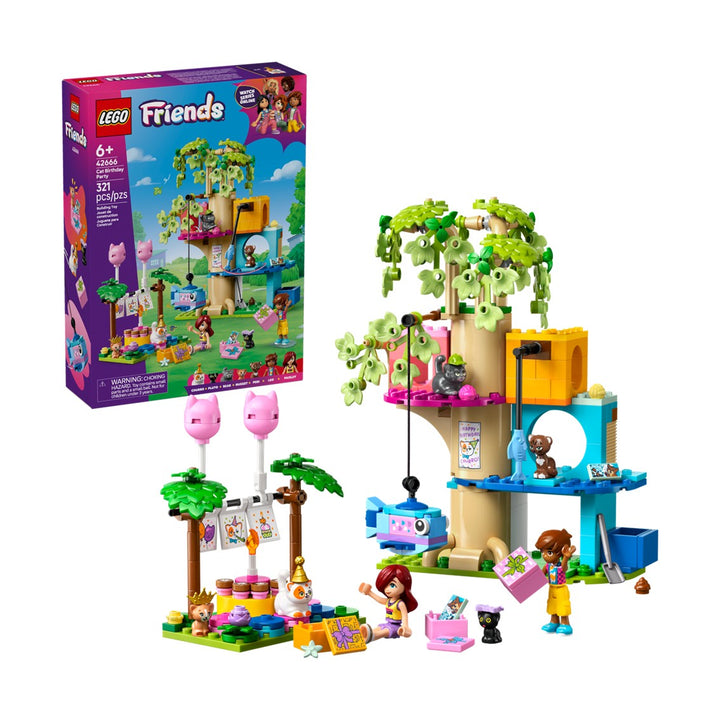 42666 Cat Birthday Party & Tree House