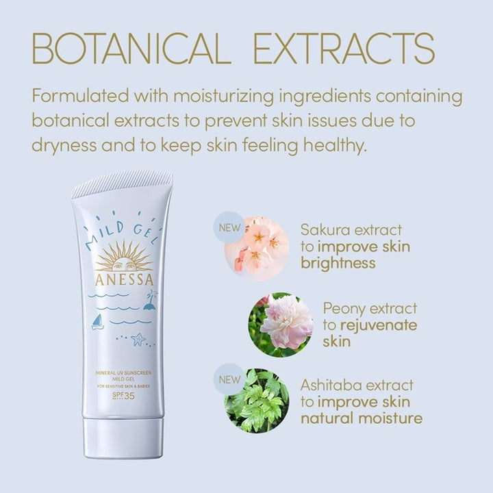 Mineral UV Sunscreen Skincare Mild Gel 90g