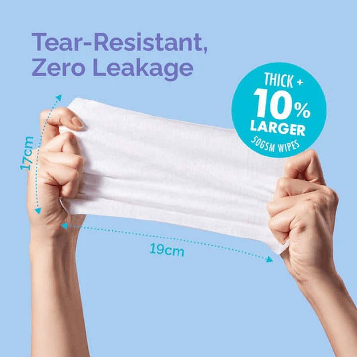 Hoppi 99% Premium Water Baby Wipes (80 Wipes x 3 Packs)