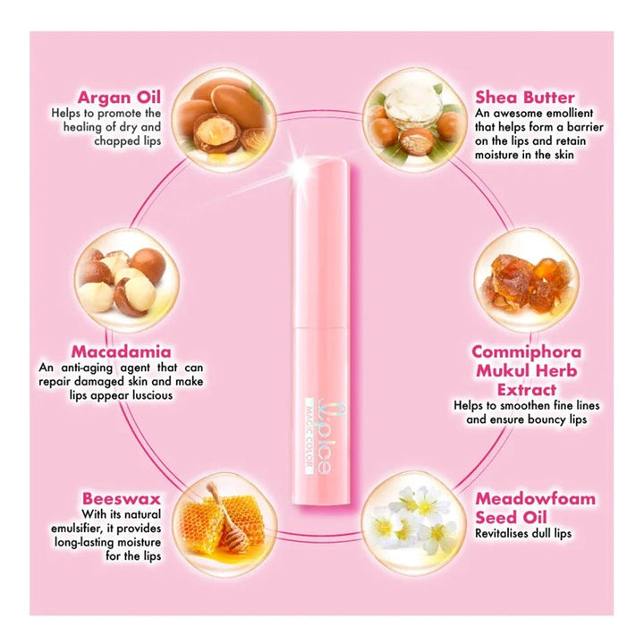 LIPICE Magic Color Mix Berry 2g (Crystal Pink)