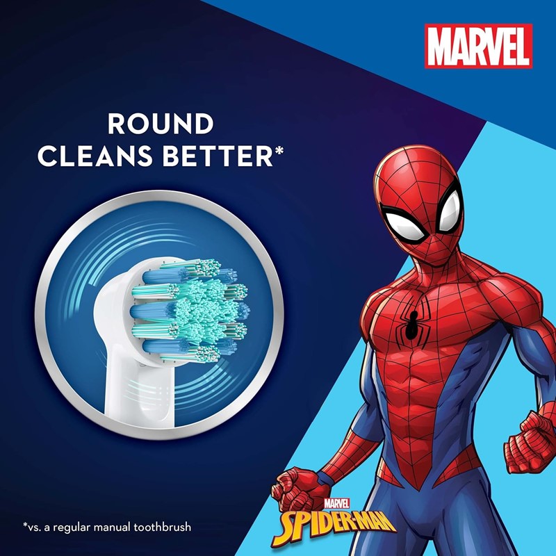 Vitality Kids Spiderman Electric Toothbrush