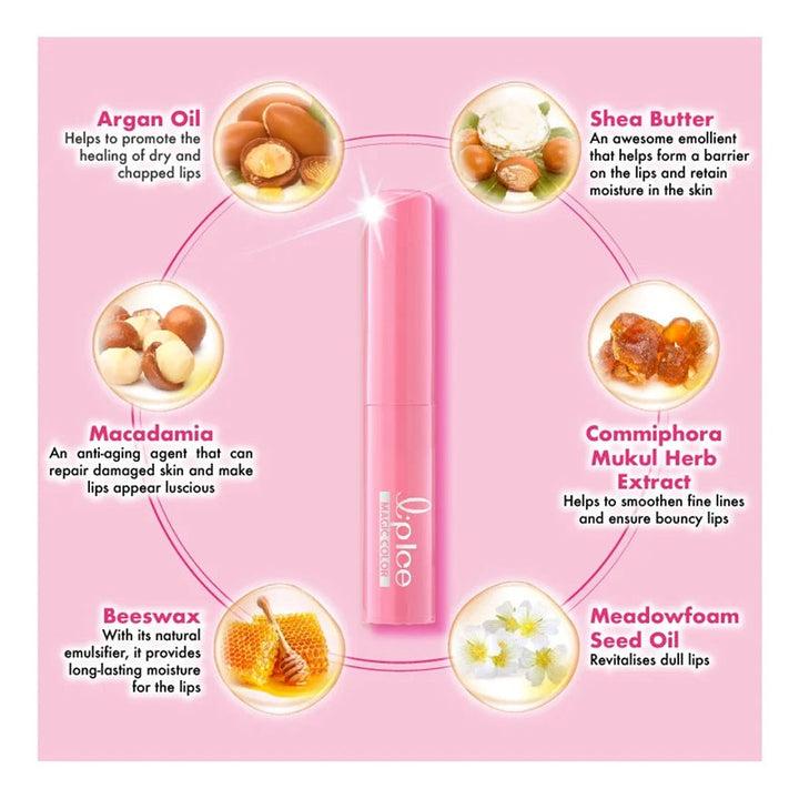 LIPICE Magic Color Strawberry 2g (Rose Pink)