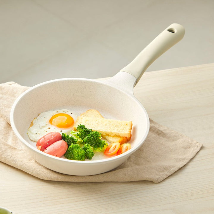 Omi Simple Marble Fry Pan 24cm