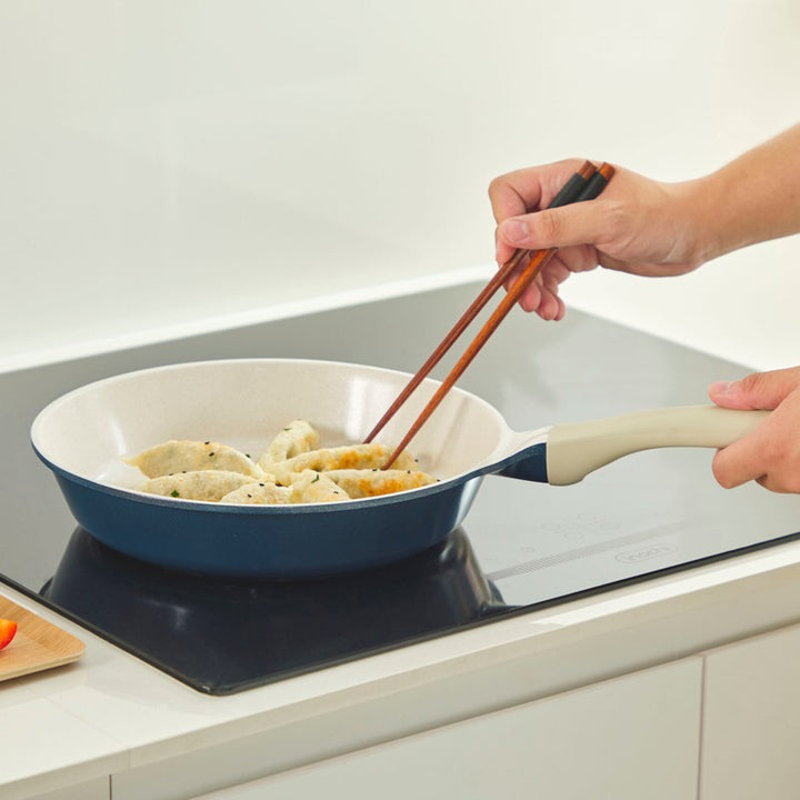 Omi Simple Marble Fry Pan 24cm
