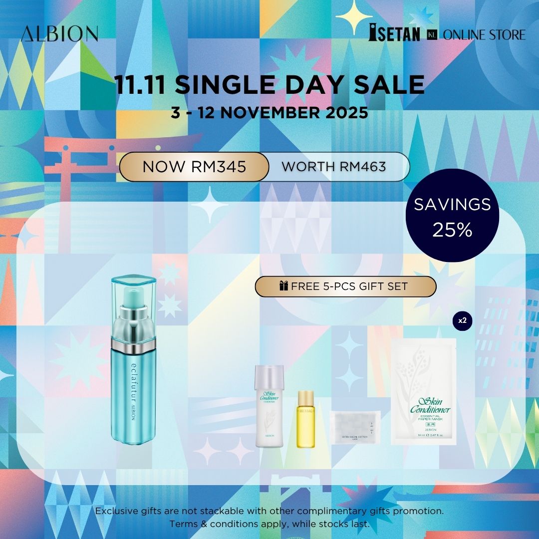 11.11 : Eclafutur T 30ml, Gift worth RM118