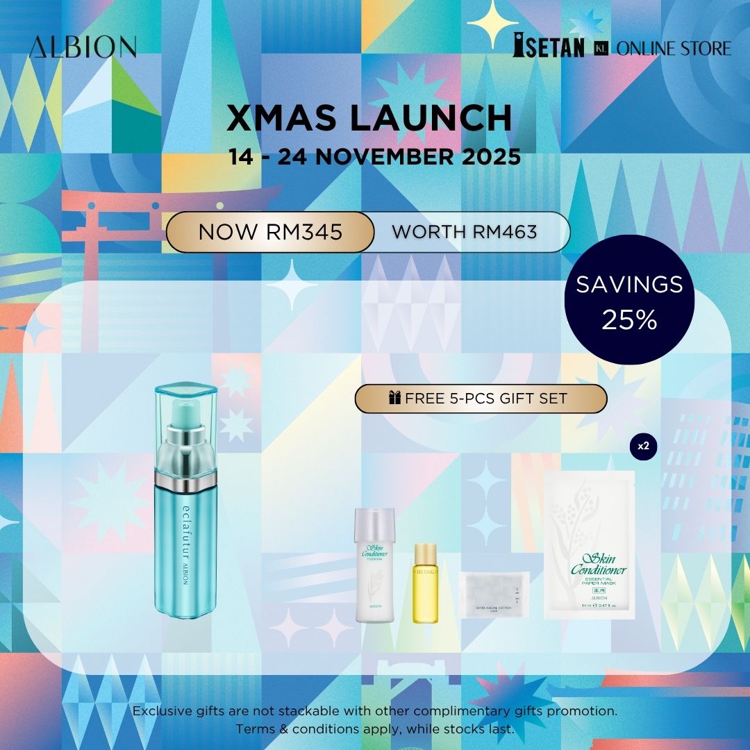 XMAS : Eclafutur T 30ml, Gift worth RM118