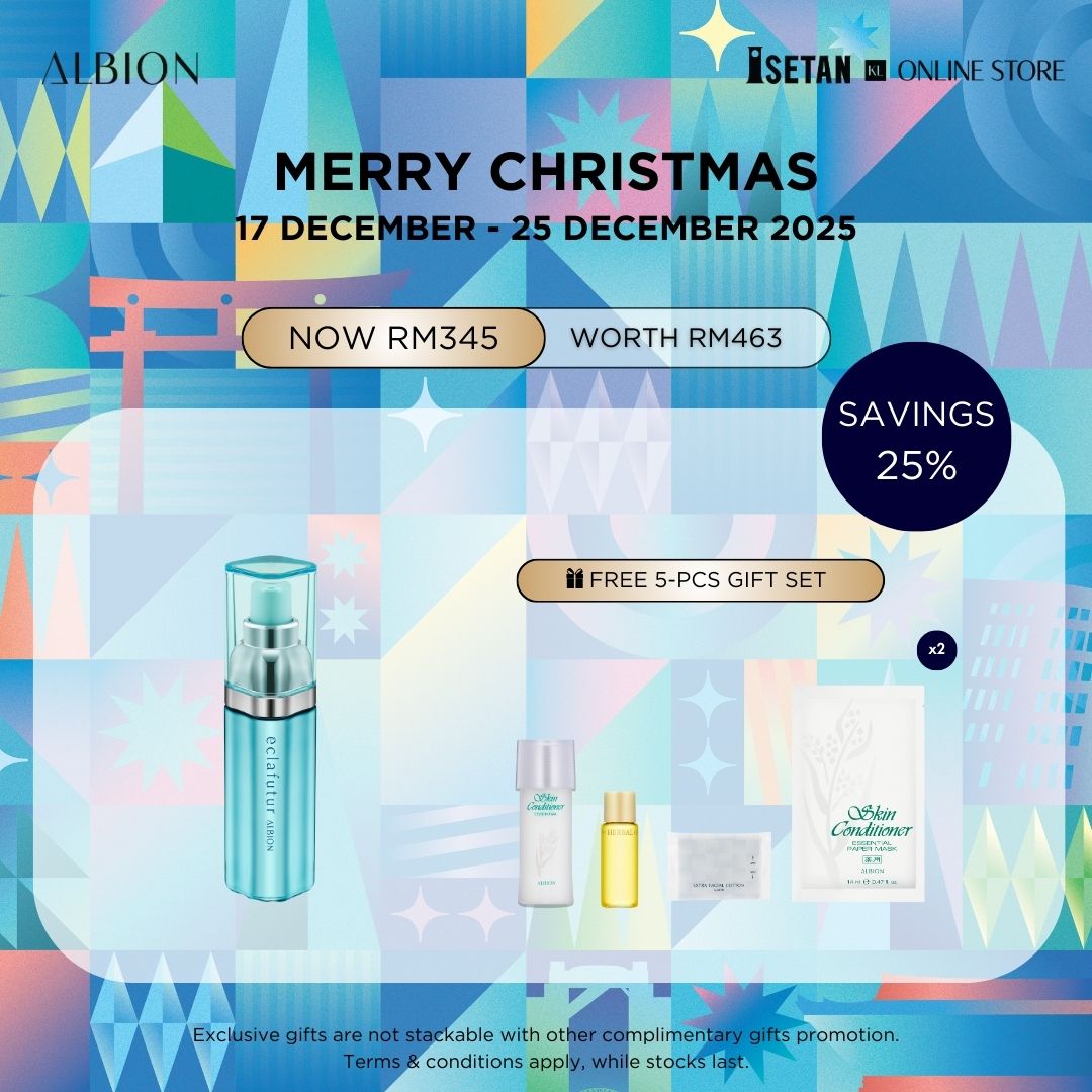XMAS : Eclafutur T 30ml, Gift worth RM118