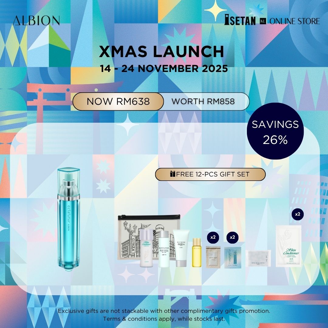 XMAS : Eclafutur T 60ml, Gift worth RM220