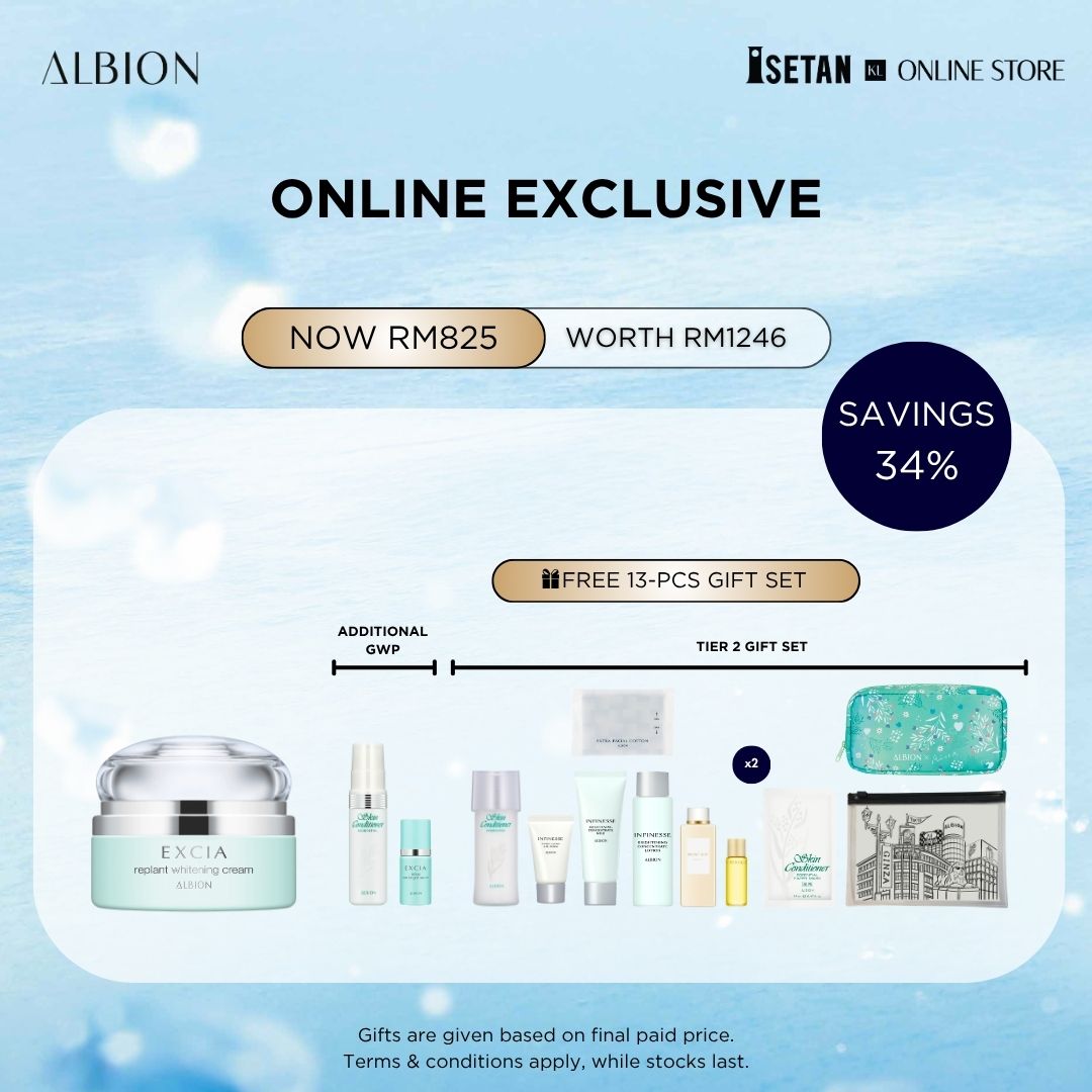 Online Exclusive: Excia Replant Whitening Cream 30g