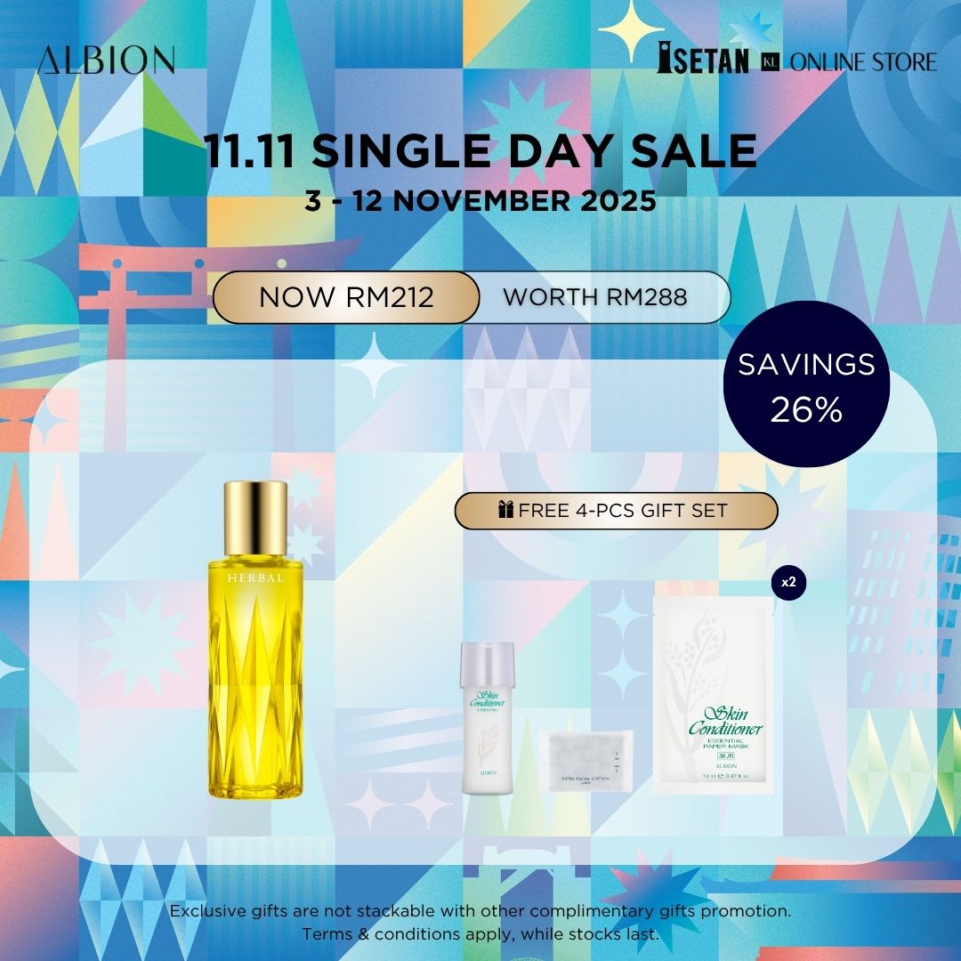 11.11 : Fresh Herbal Oil 40ml, Gift worth RM76