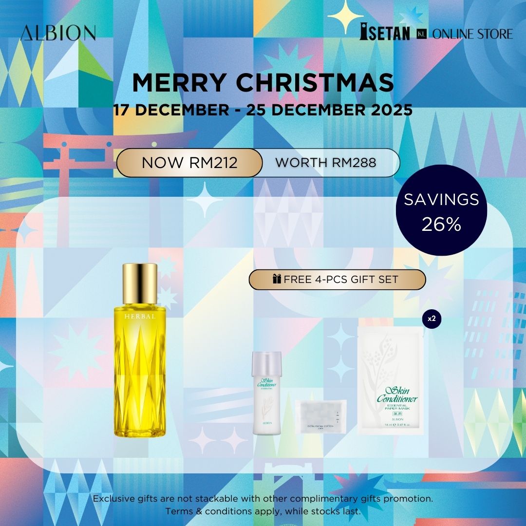 XMAS : Fresh Herbal Oil 40ml, Gift worth RM76