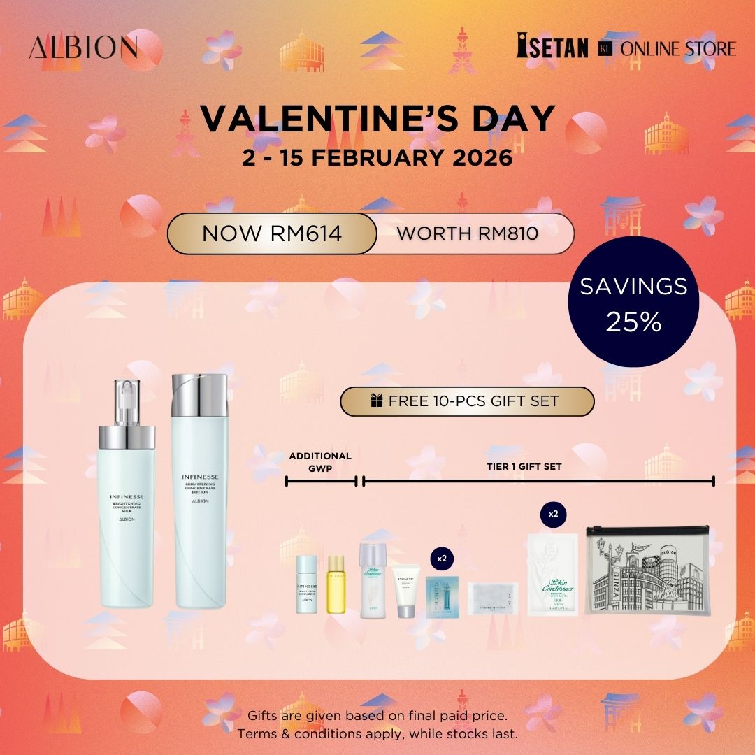 LOVE : Infinesse Brightening Concentrate Bundles, Gift worth RM200