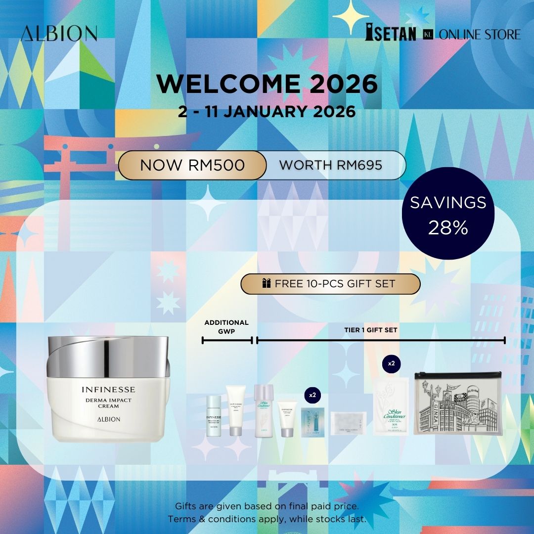 NEW YEAR : Infinesse Derma Impact Cream, Gift worth RM195