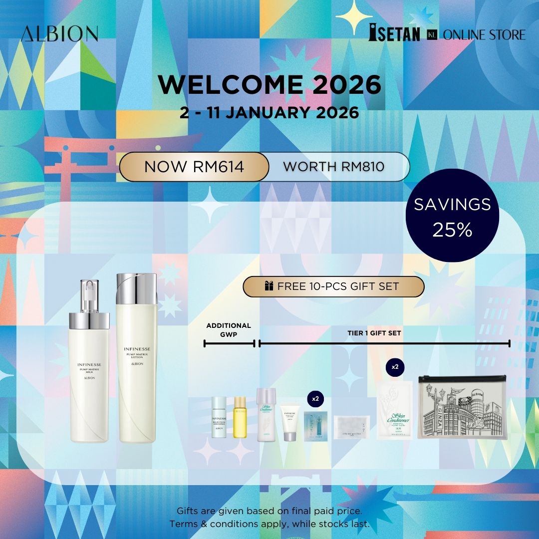 NEW YEAR : Infinesse Pump Matrix Bundles, Gift worth RM200