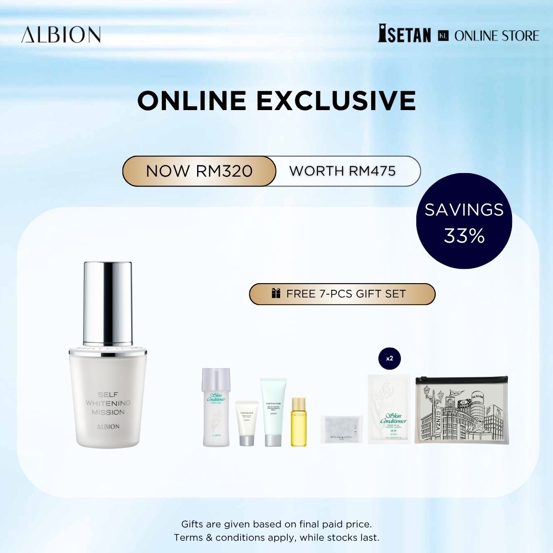 Online Exclusive : Self Whitening Mission 40ml, Gift worth RM155