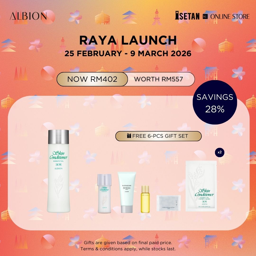 CAHAYA : Skin Conditioner Essential N 330ml, Gift worth RM155