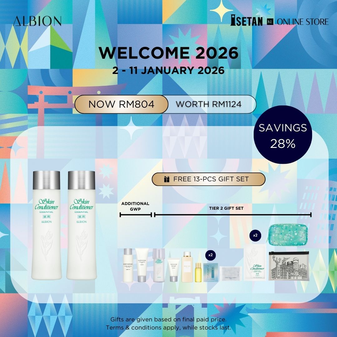NEW YEAR : Skin Conditioner Essential N (330ml) Combo, Gift worth RM320