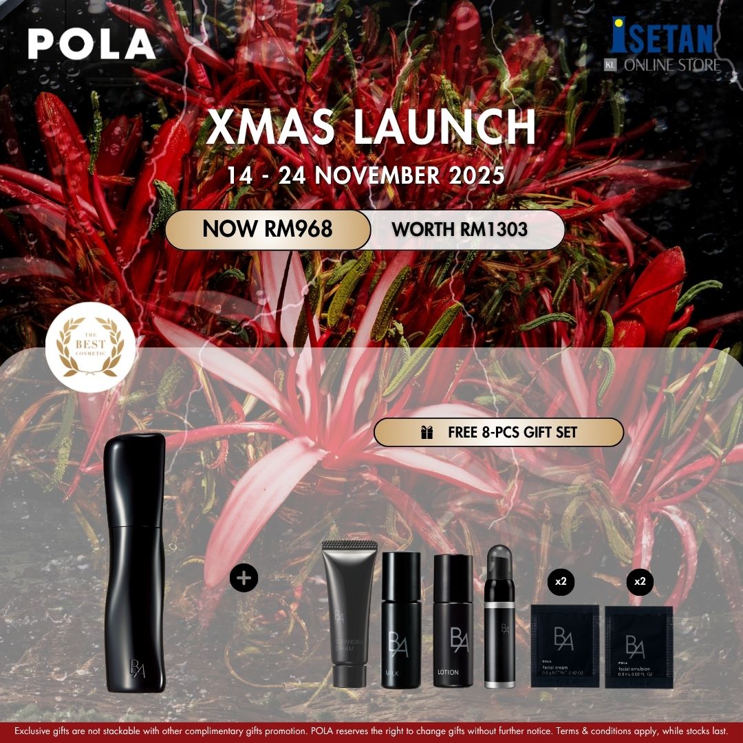 POLA XMAS : B.A. 7th Lotion 120ml, Gift worth RM335