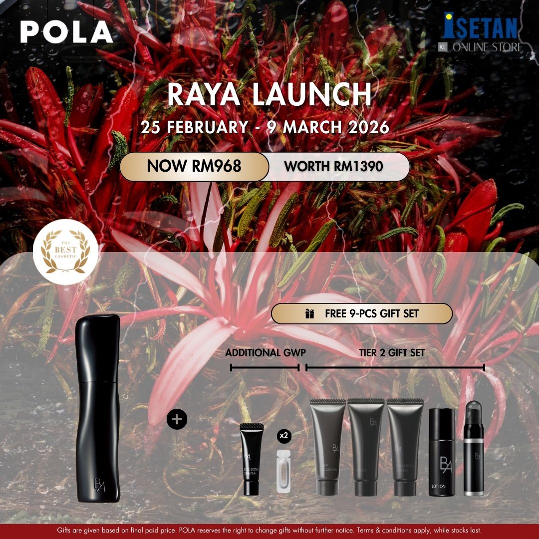 CAHAYA : B.A. 7th Lotion 120ml, Gift worth RM422