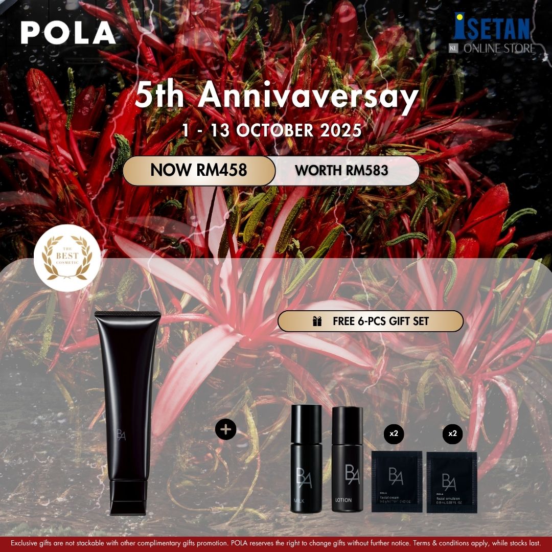 ANNIVERSARY :  B.A Cleansing Cream 130g, Gifts worth RM125