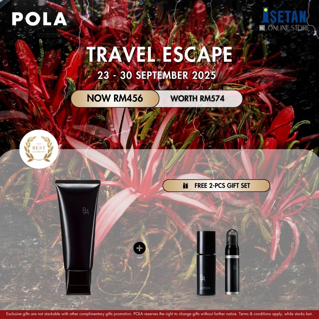 TRAVEL :  B.A Cleansing Cream 130g, Gifts worth RM118