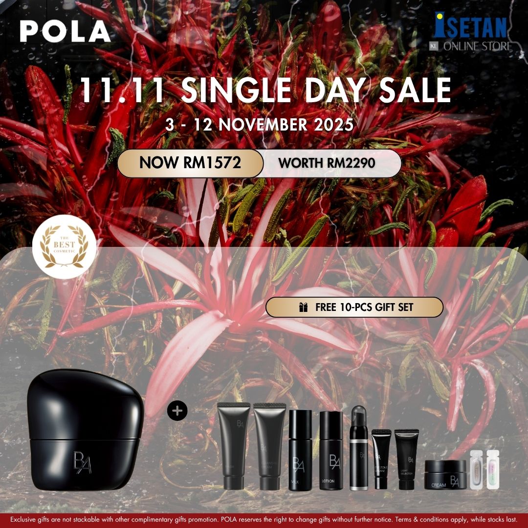 11.11 : B.A 7th Cream 30g, Gift worth RM718