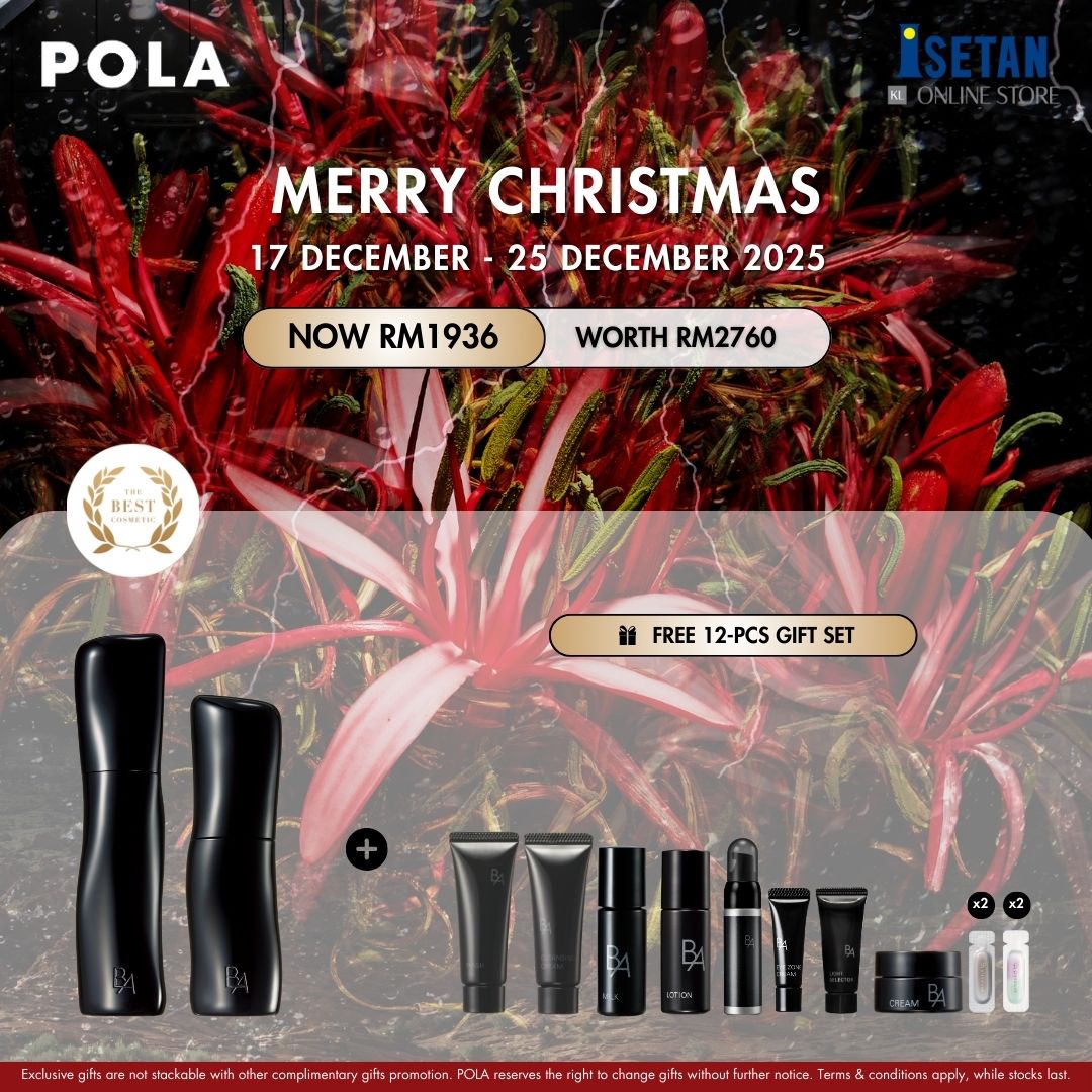 XMAS : B.A 7th Lotion 120ml & Milk 80ml, Gift worth RM824