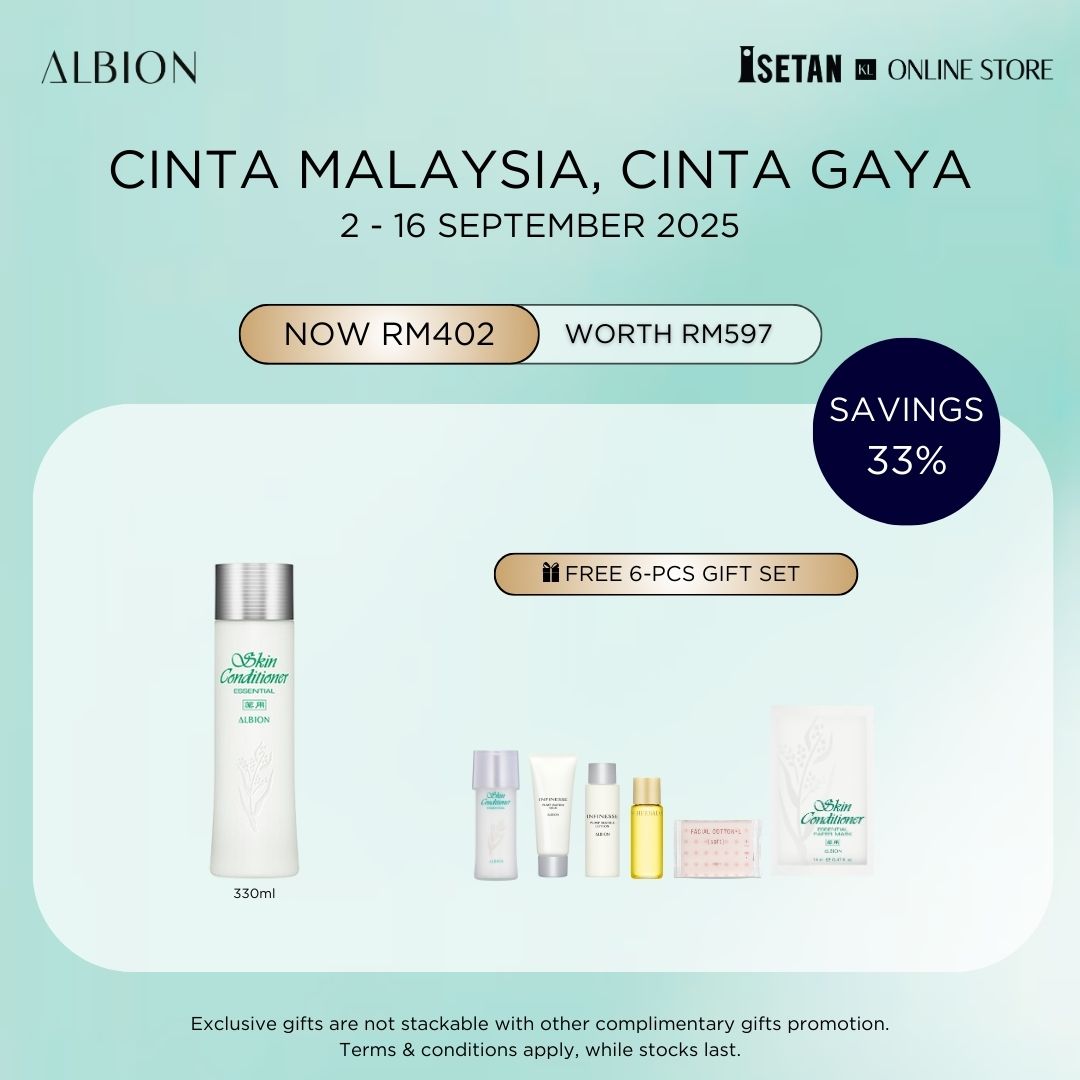CINTA : Skin Conditioner Essential N 330ml, Gift worth RM195