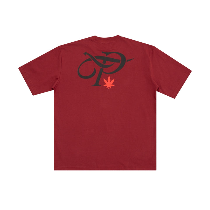 OTP : P Logo Tee Maroon