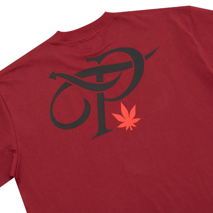 OTP : P Logo Tee Maroon