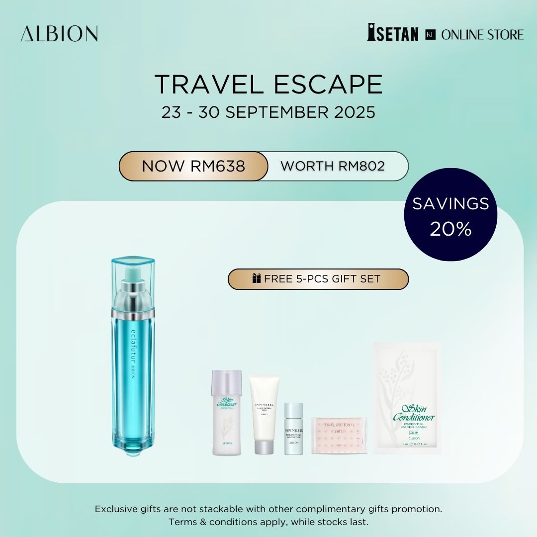 TRAVEL : Eclafutur T 60ml, Gift worth RM164