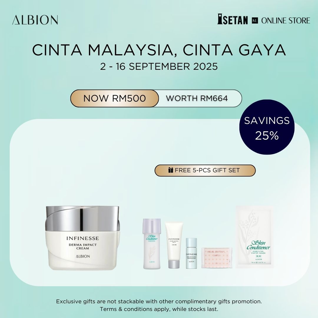 CINTA : Infinesse Derma Impact Cream, Gift worth RM164