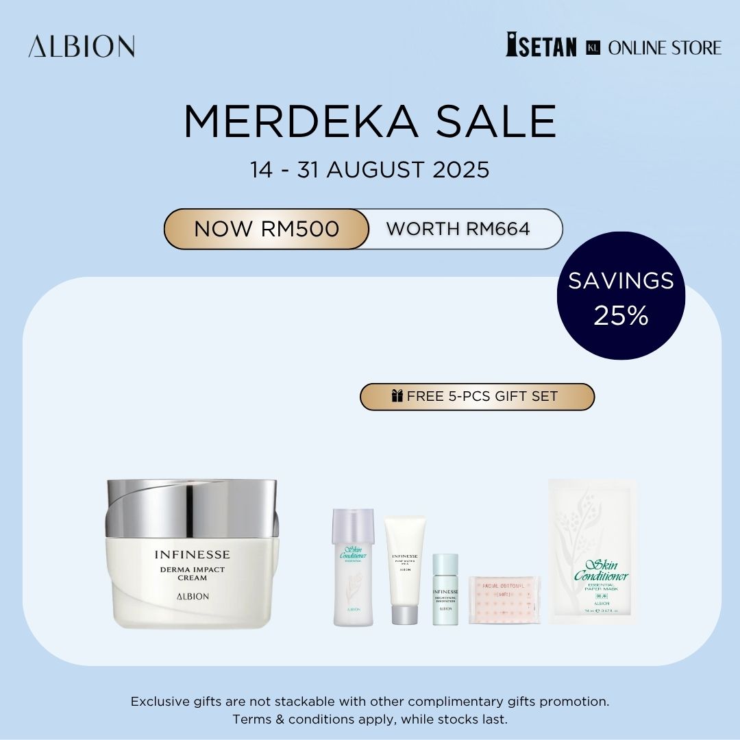 MERDEKA : Infinesse Derma Impact Cream, Gift worth RM164