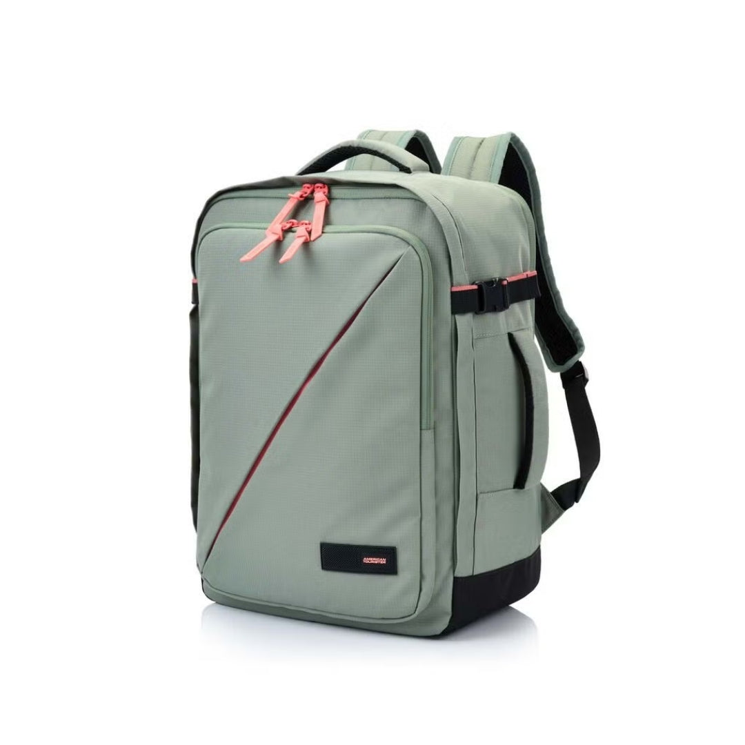 Take2Cabin Casual Backpack M V2 (Sage / Coral)