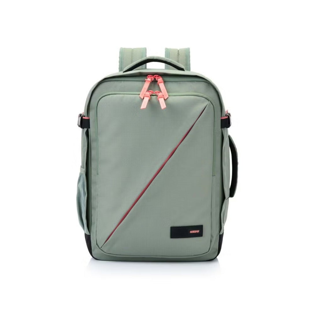 Take2Cabin Casual Backpack M V2 (Sage / Coral)