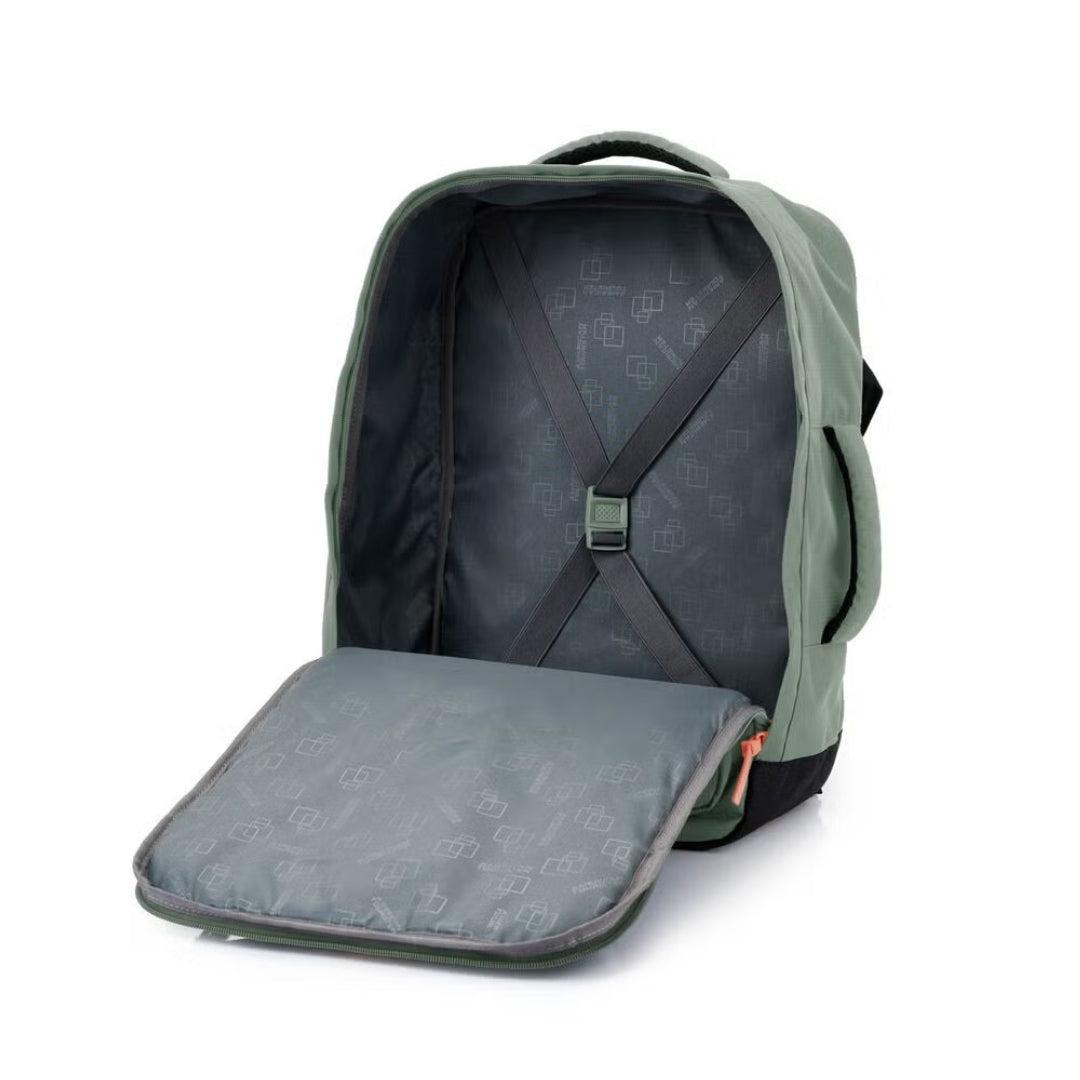Take2Cabin Casual Backpack M V2 (Sage / Coral)