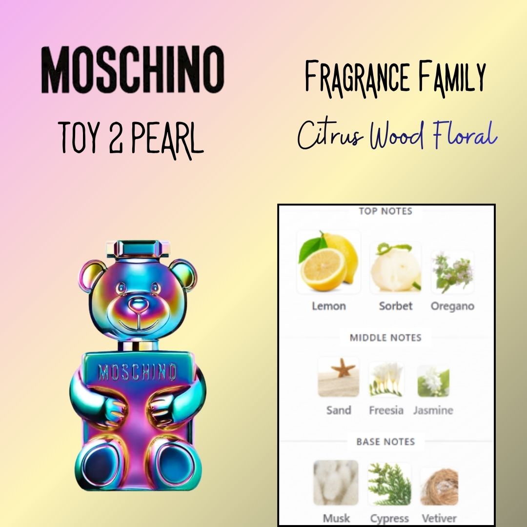 (Special Price) Moschino Toy 2 Pearl Eau de Parfum-UNISEX