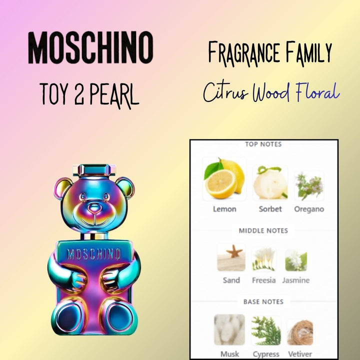 (Special Price) Moschino Toy 2 Pearl Eau de Parfum-UNISEX