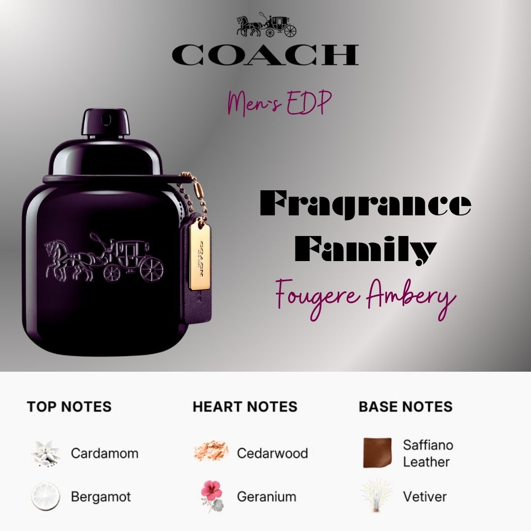 [Special Price] : Coach Men EDP 40ml
