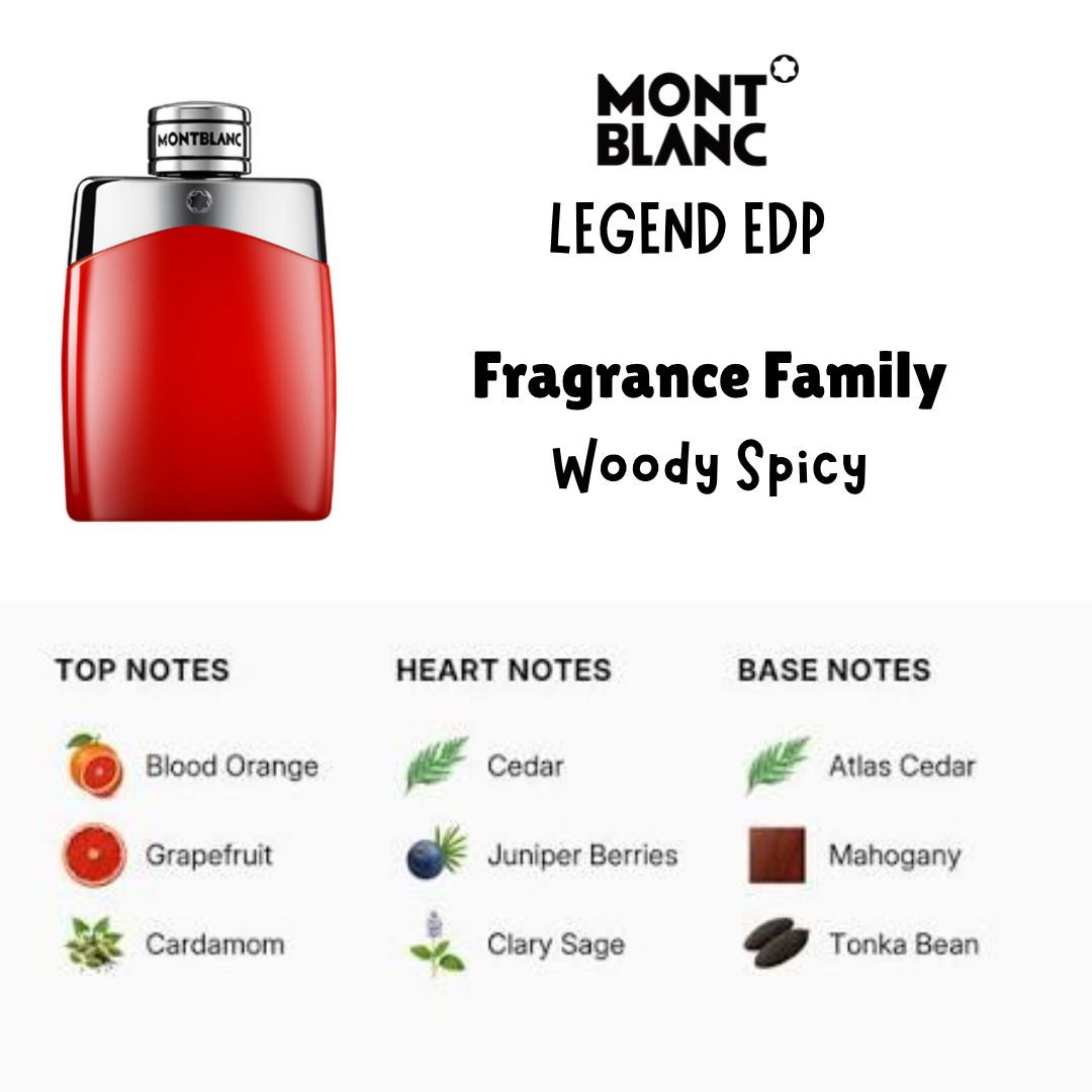 (Special Price) Montblanc Legend Red EDP 100ml