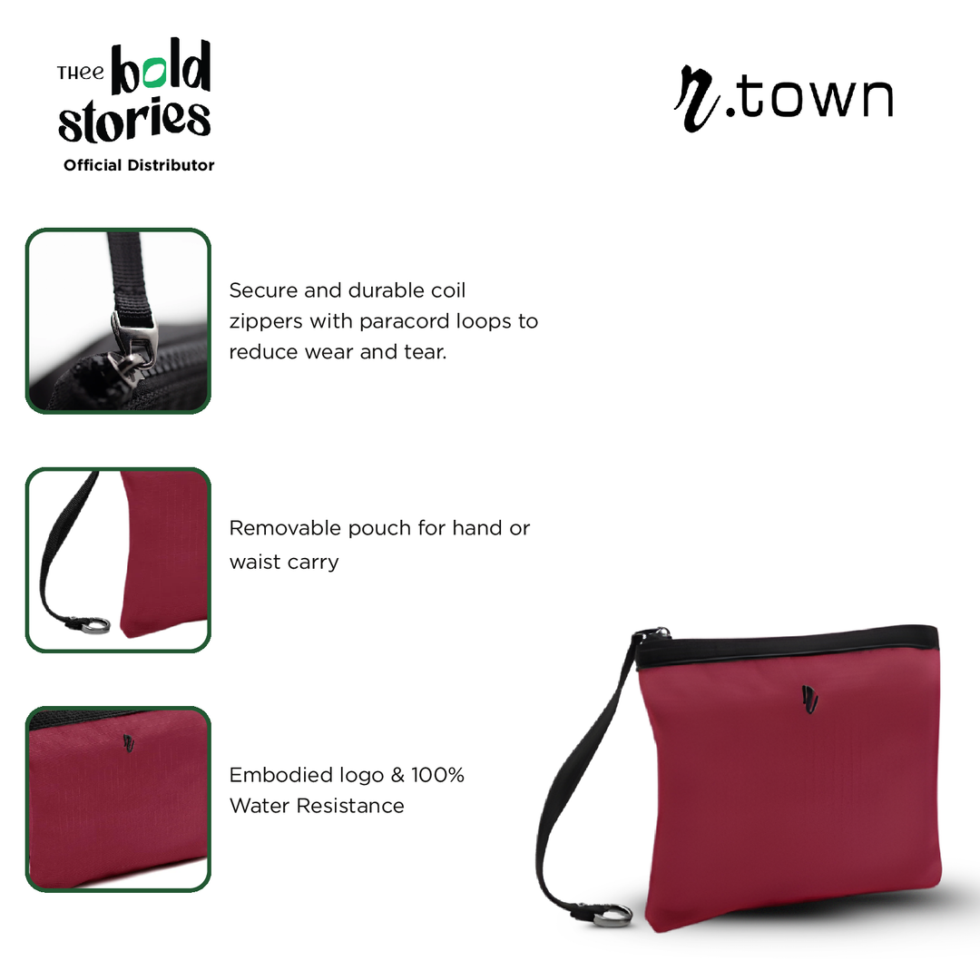 "Trocedero" Reversible Tote (Navy / Black)