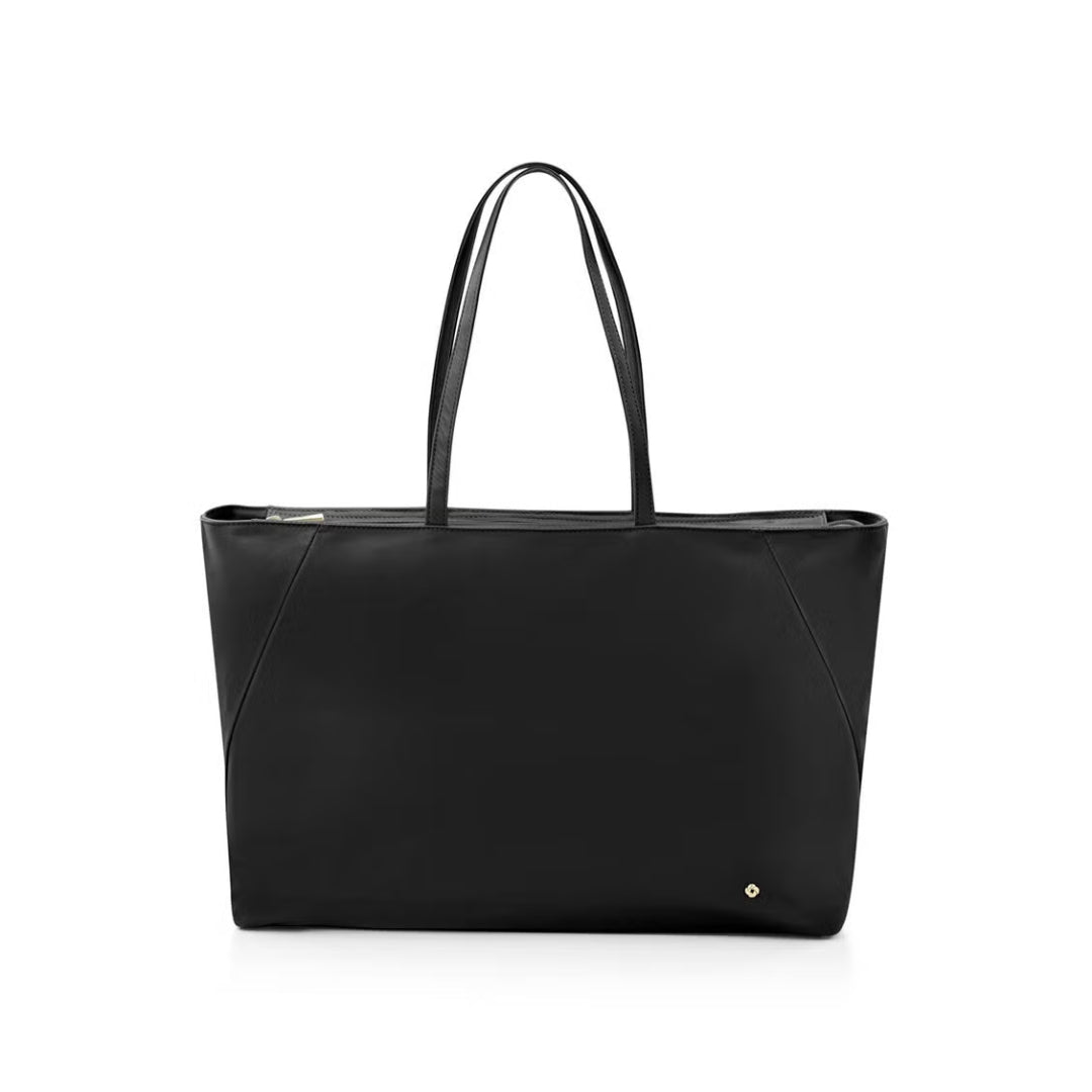 Valerie Tote + 14.1" W.Zipper (Black)
