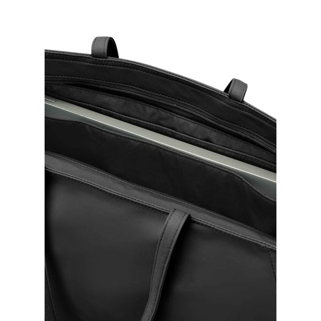 Valerie Tote + 14.1" W.Zipper (Black)