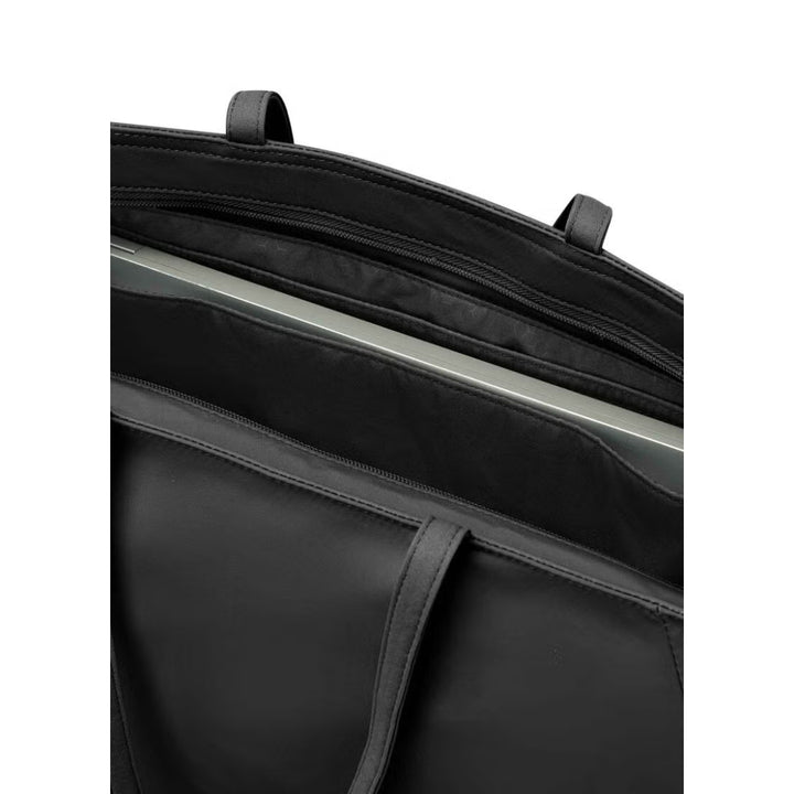 Valerie Tote + 14.1" W.Zipper (Black)