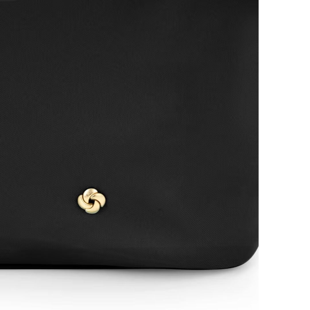 Valerie Tote + 14.1" W.Zipper (Black)