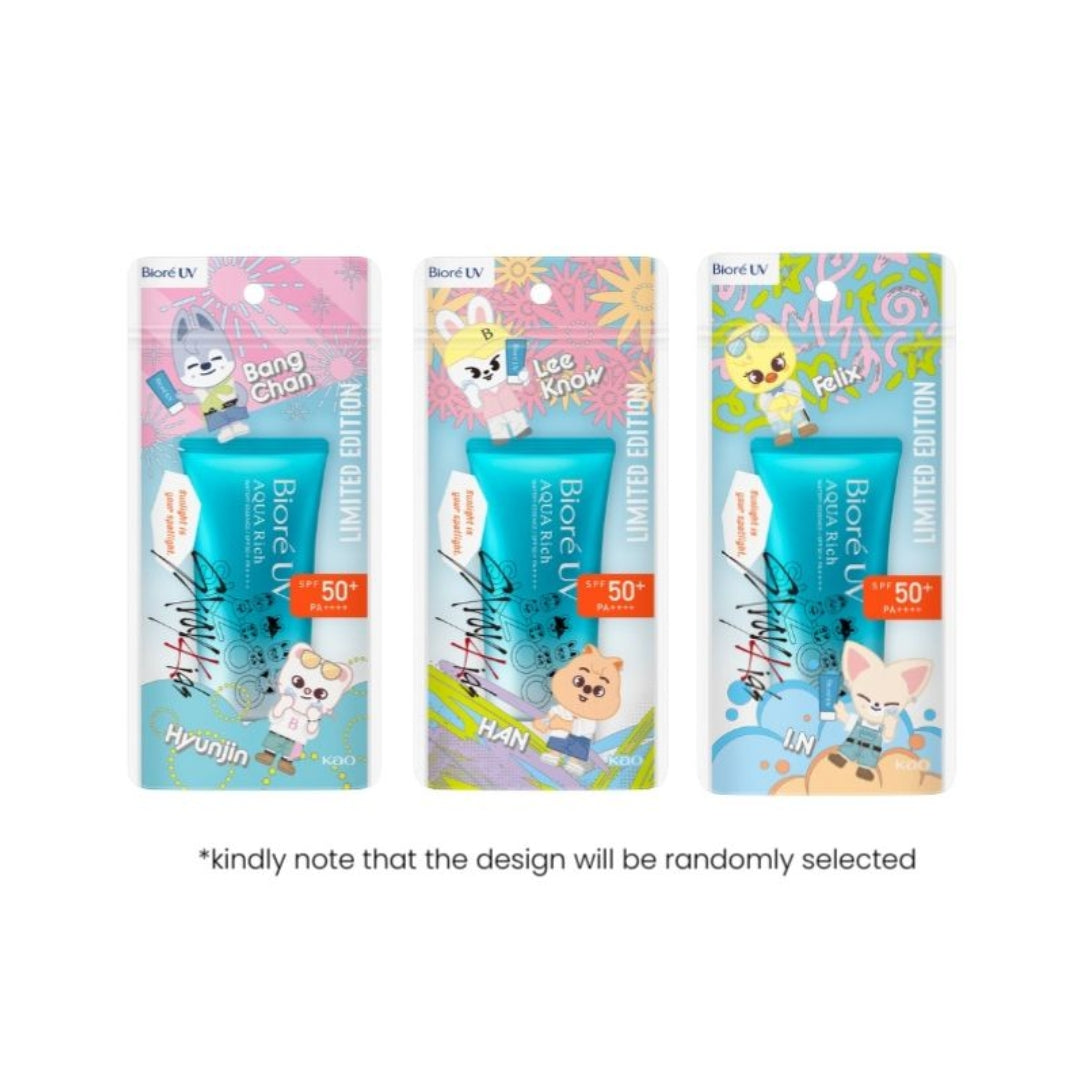 BIORÉ UV X Stray Kids Limited Edition Aqua Rich Watery Essence 50g | Isetan KL Online Store