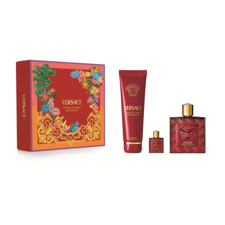 Gift Set :Versace Eros Flame EDP 100ml-LIMITED EDITION