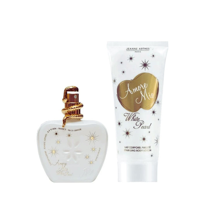 Clearance Sale : Jeanne Arthes Amore Mio White Pearl EDP 100ml-GIFT SET